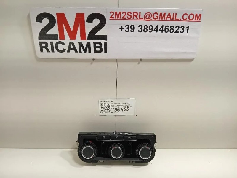 Modulo Comando Riscaldamento Clima 7N0907426K Volkswagen GOLF VI 2009
