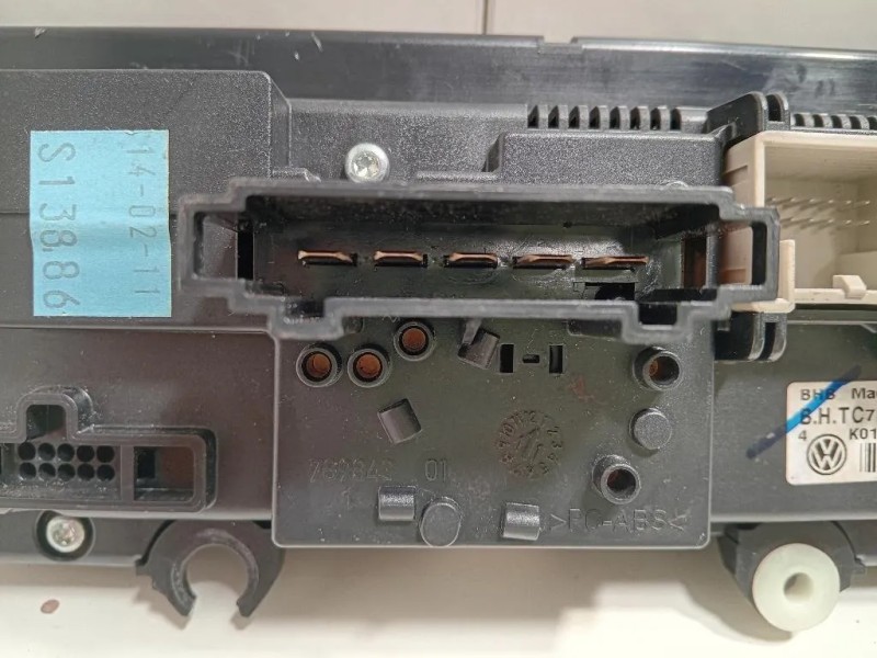 Modulo Comando Riscaldamento Clima 7N0907426K Volkswagen GOLF VI 2009