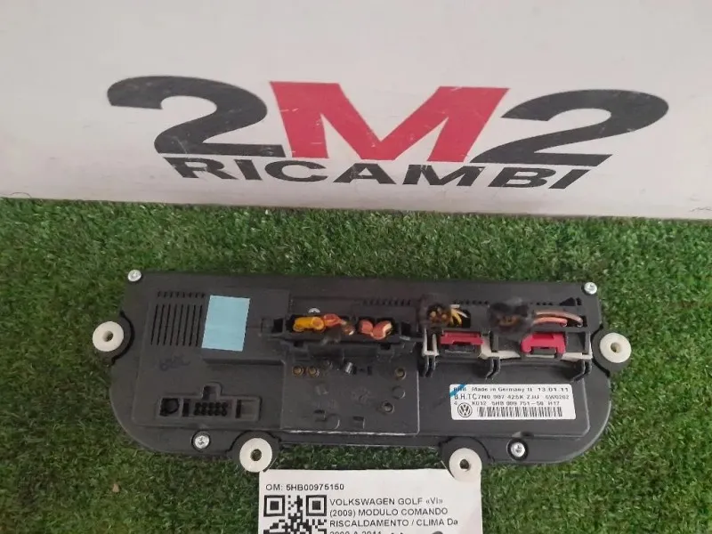 Modulo Comando Riscaldamento Clima 5HB00975150 Volkswagen GOLF VI 2009