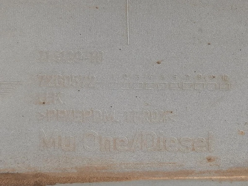 Paraurti POST 7260572 Mini MINI ONE R56 2007