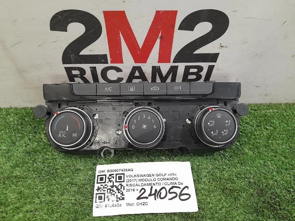 Modulo Comando Riscaldamento Clima 5G0907426AQ Volkswagen GOLF VII 2017