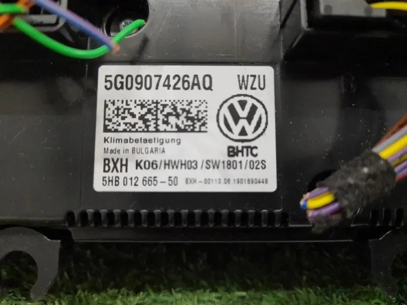 Modulo Comando Riscaldamento Clima 5G0907426AQ Volkswagen GOLF VII 2017
