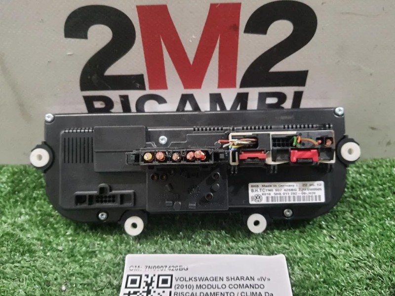 Modulo Comando Riscaldamento Clima 7N0907426BG Volkswagen Sharan IV 2010
