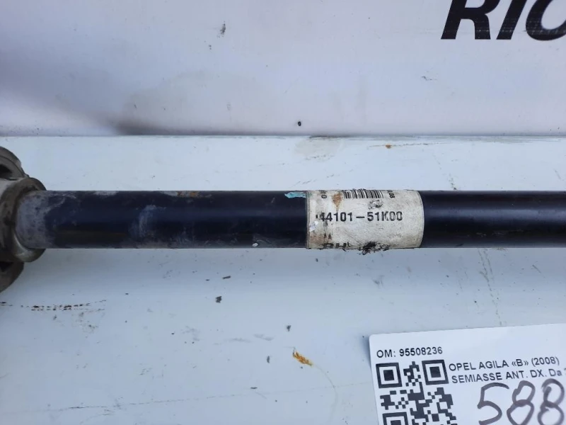 Semiasse ANT DX 95508236 Opel Agila B 2008