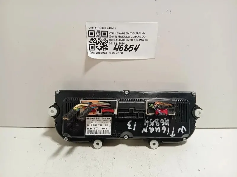 Modulo Comando Riscaldamento Clima 5HB 009 746-91 Volkswagen Tiguan I 2011