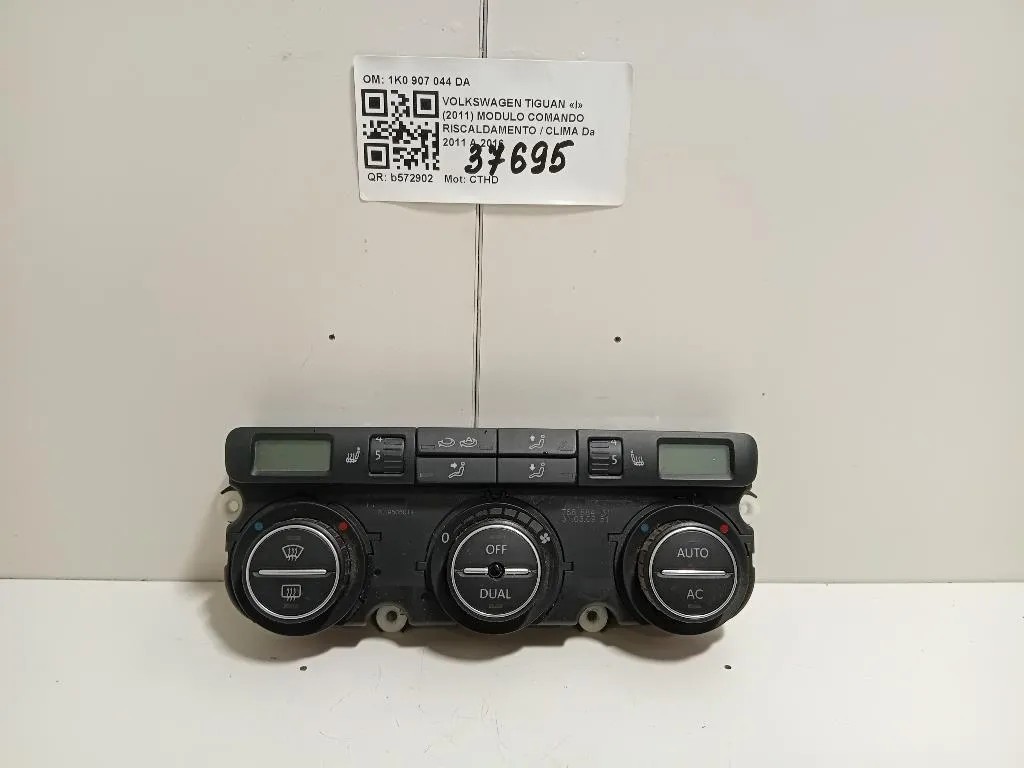 Modulo Comando Riscaldamento Clima 1K0907044DA Volkswagen Tiguan I 2011