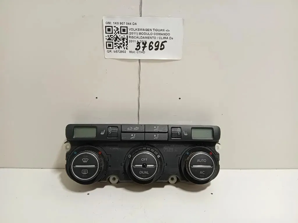Modulo Comando Riscaldamento Clima 1K0907044DA Volkswagen Tiguan I 2011