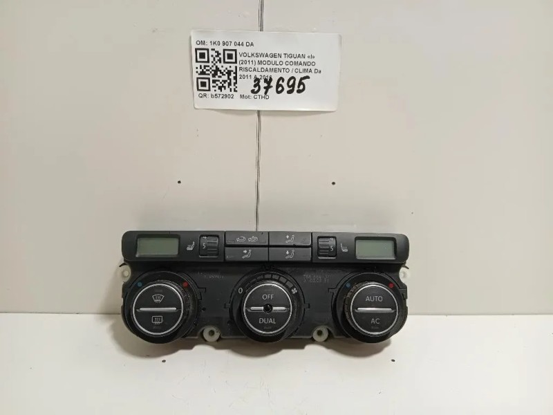 Modulo Comando Riscaldamento Clima 1K0907044DA Volkswagen Tiguan I 2011