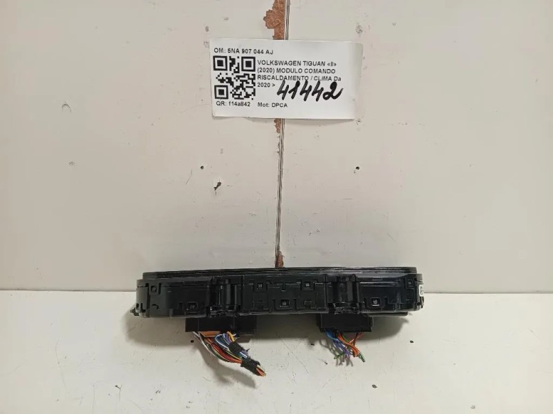 Modulo Comando Riscaldamento Clima 5NA 907 044 AJ Volkswagen Tiguan II 2020