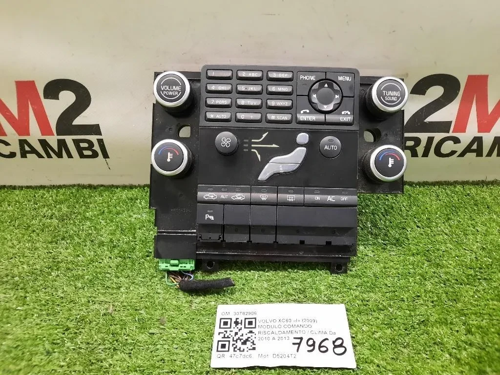 Modulo Comando Riscaldamento Clima 30782906 Volvo XC60 I 2009