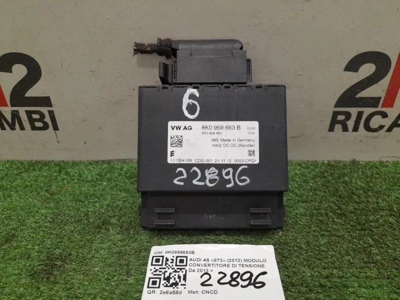Modulo Convertitore DI Tensione 8K0959663B Audi A5 8T3 2012