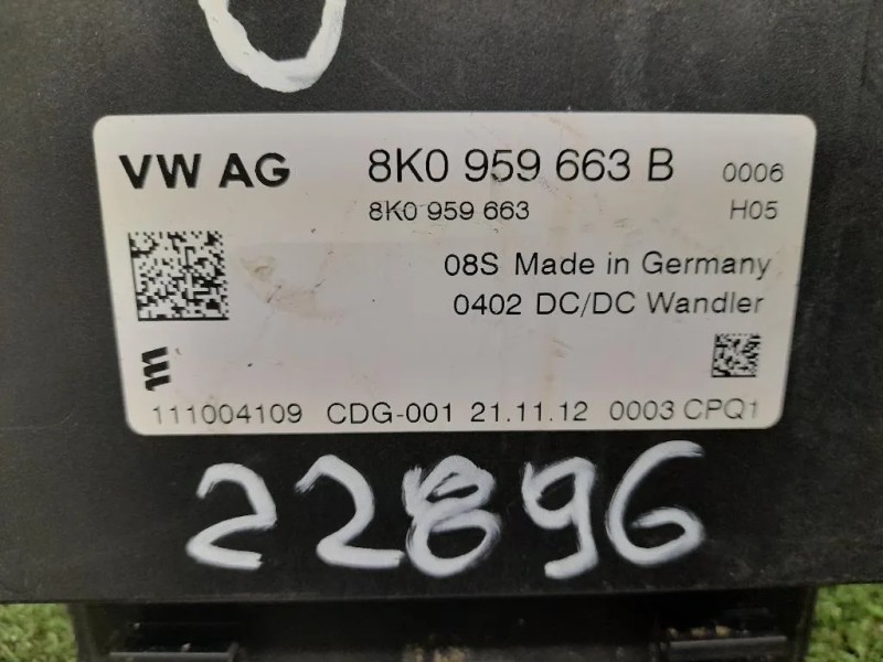 Modulo Convertitore DI Tensione 8K0959663B Audi A5 8T3 2012