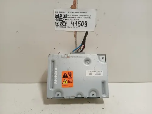 Modulo Convertitore DI Tensione 545249971 INVERTITORE POTENZA Opel Mokka 2013