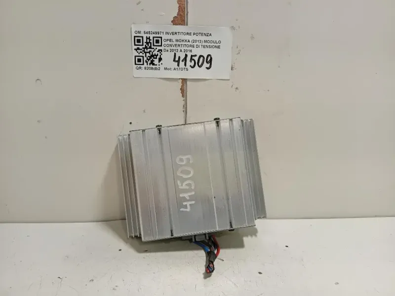 Modulo Convertitore DI Tensione 545249971 INVERTITORE POTENZA Opel Mokka 2013