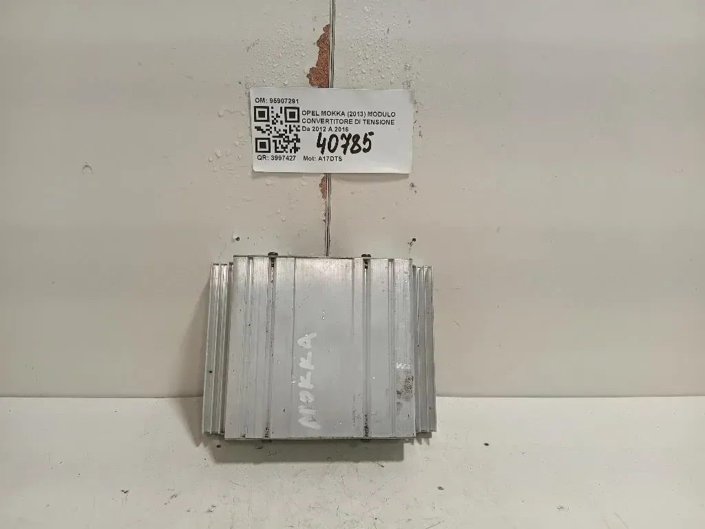 Modulo Convertitore DI Tensione 95907291 Opel Mokka 2013
