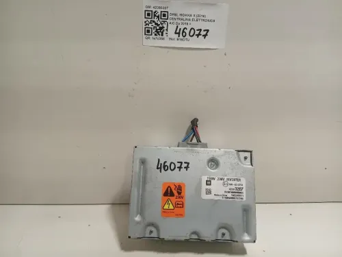 Modulo Convertitore DI Tensione 42393207 Opel Mokka X 2016
