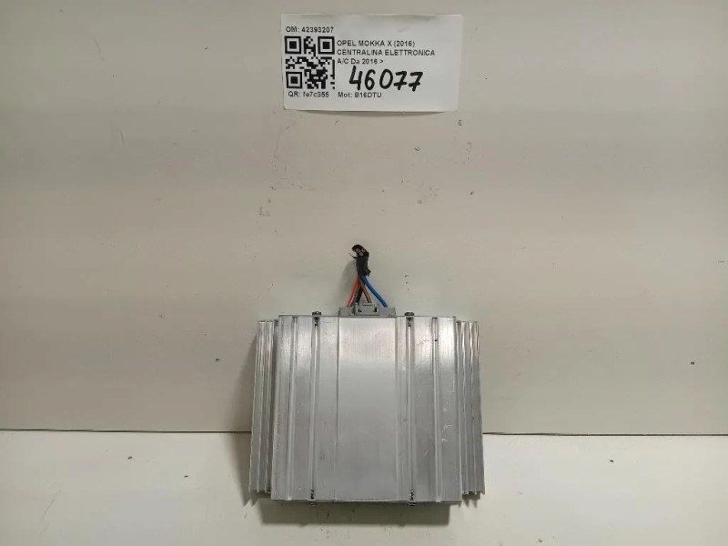 Modulo Convertitore DI Tensione 42393207 Opel Mokka X 2016