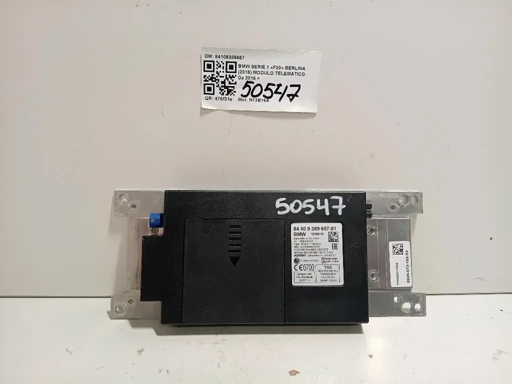 Modulo Telematico 84109389657 Bmw Serie 1 F20 Berlina 2015