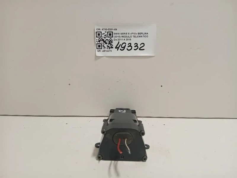 Modulo Telematico 4700-2201-09 Bmw Serie 5 F10 Berlina 2010