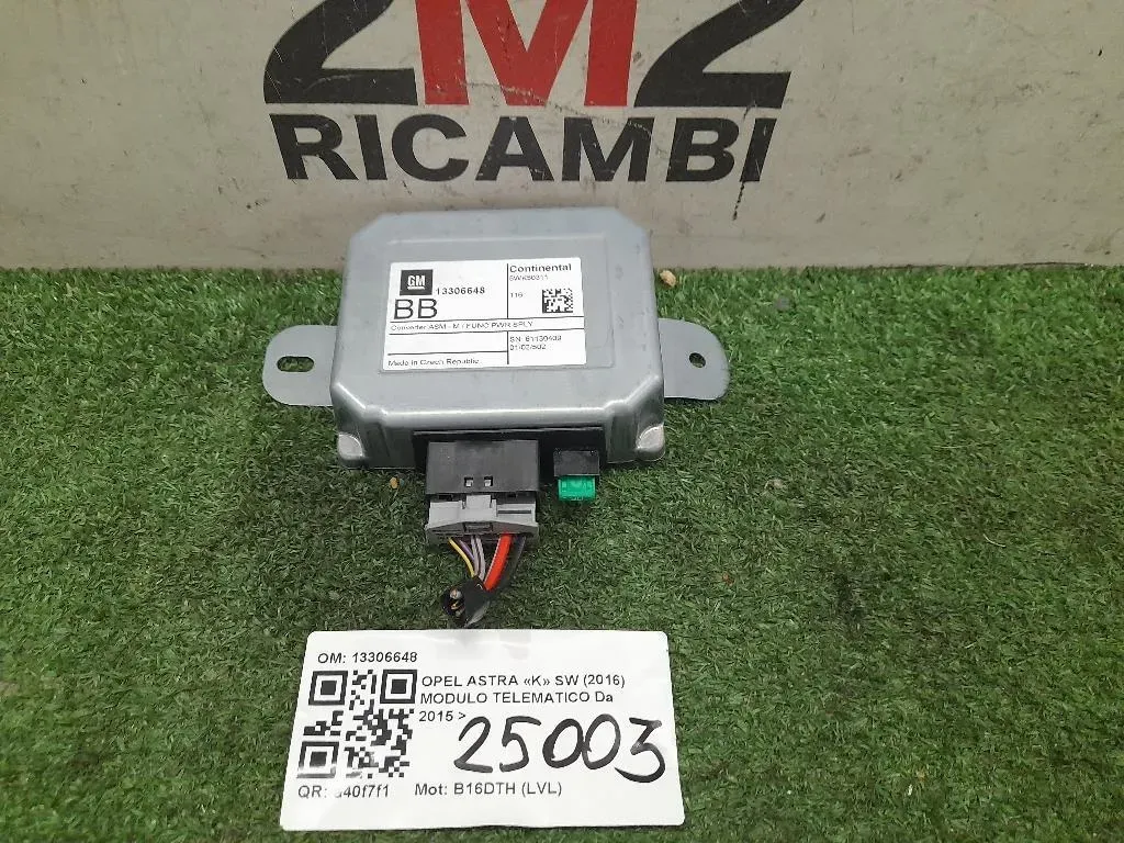 Modulo Telematico 13306648 Opel Astra K SW 2016