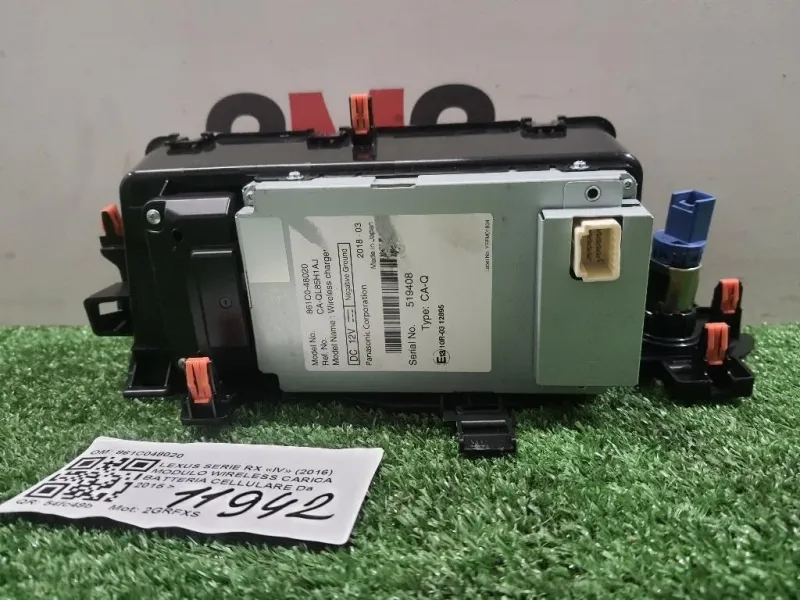 Modulo Wireless Carica Batteria Cellulare 861C048020 Lexus Serie RX IV 2016