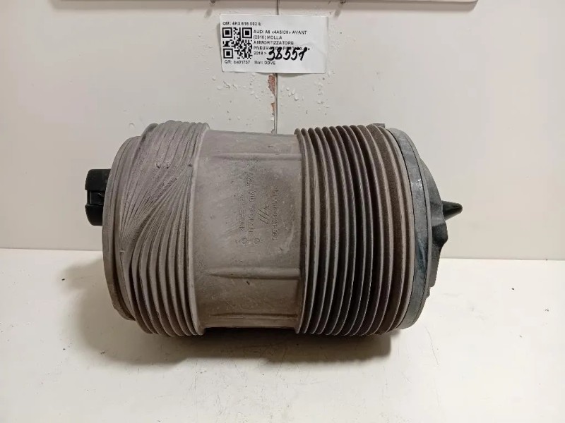 Molla Ammortizzatore Pneumatica POST DX 4K0 616 002 E Audi A6 4a5c8 Avant 2018