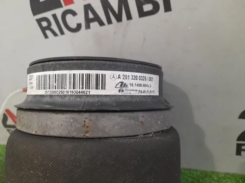 Molla Ammortizzatore Pneumatica POST SX A2513200325 Mercedes Classe R W251 2006