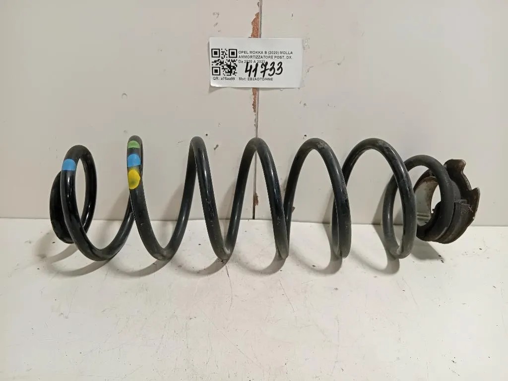 Molla Ammortizzatore POST DX 9830121180 Opel Mokka B 2020