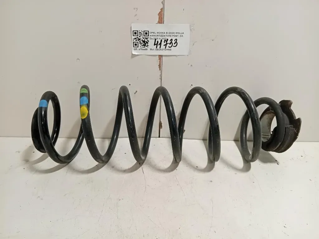Molla Ammortizzatore POST DX 9830121180 Opel Mokka B 2020