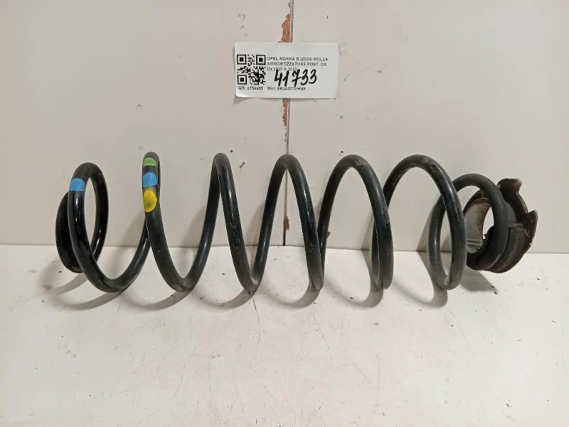 Molla Ammortizzatore POST DX 9830121180 Opel Mokka B 2020