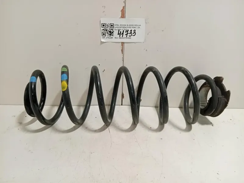 Molla Ammortizzatore POST DX 9830121180 Opel Mokka B 2020