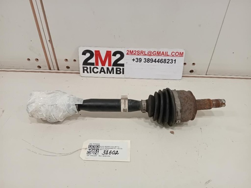 Semiasse ANT SX 51806989 Alfa Romeo Giulietta 2010