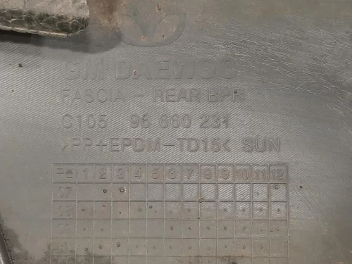 Paraurti POST C10596660231 Opel Antara A 2011