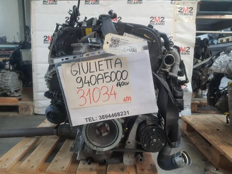 Motore Completo 940A5000 140CV 103KW Alfa Romeo Giulietta 2013