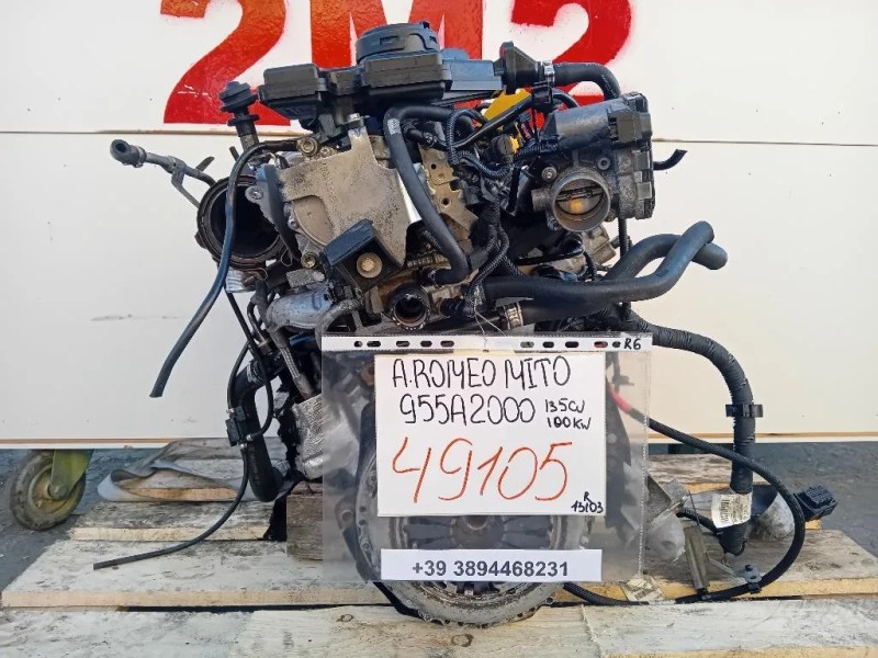 Motore Completo 955A2000 135CV 100 KW Alfa Romeo MITO 2008
