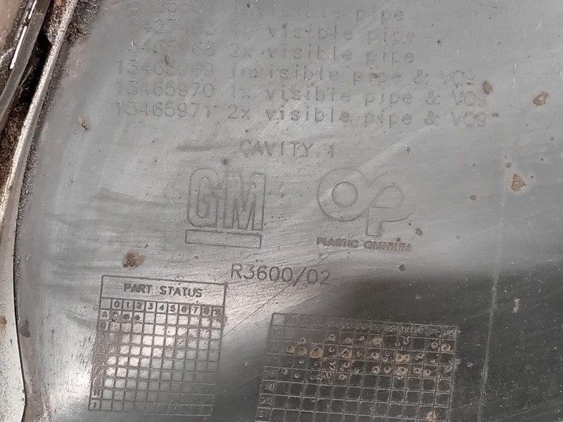 Paraurti POST 39161693 Opel Astra K 2016