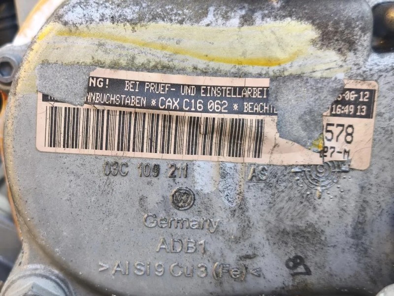 Motore Completo CAXA 122 CV 89 KW Audi A1 8XA Sportback 2012