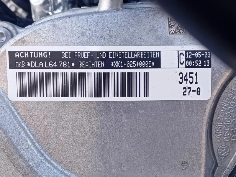 Motore Completo DLAA 110 CV 82 KW Audi A1 GBH Allstreet 2022