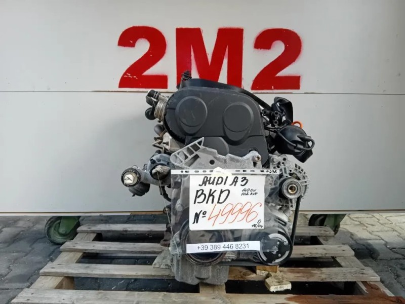 Motore Completo BKD 140 CV 102 KW Audi A3 8P1 2004