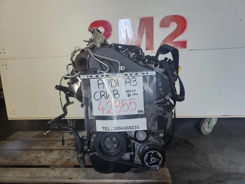 Motore Completo CRKB 110 CV 81 KW Audi A3 8VA Sportback 2012