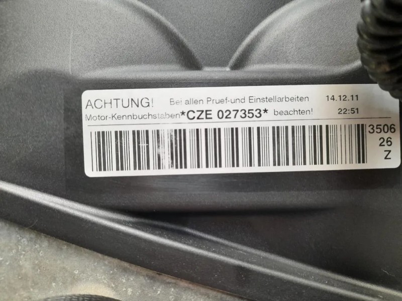 Motore Completo CZEA 150 CV 110 KW Audi A3 8VA Sportback 2012