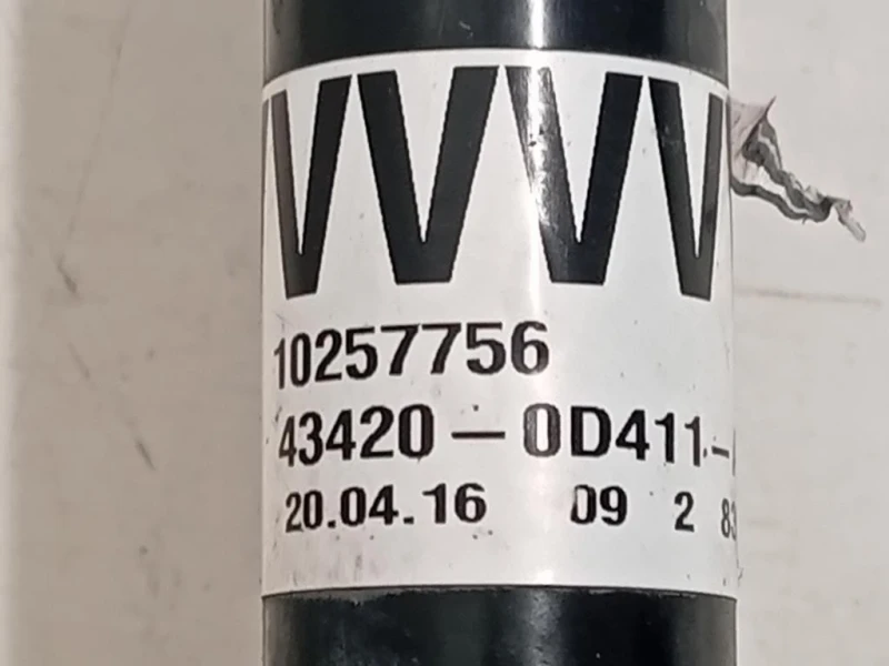 Semiasse ANT SX 43420-0D411 Toyota Yaris IV 2017