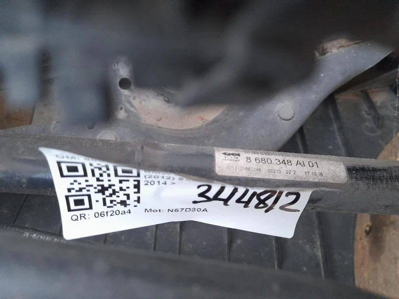 Semiasse POST DX 8680348 Bmw Serie 3 F31 Touring 2012