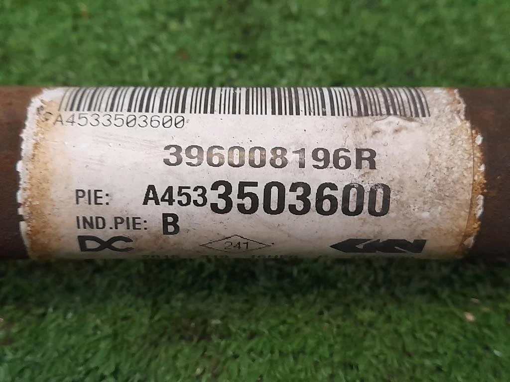 Semiasse POST DX 396008196R Smart Fortwo Coupé 453 2015