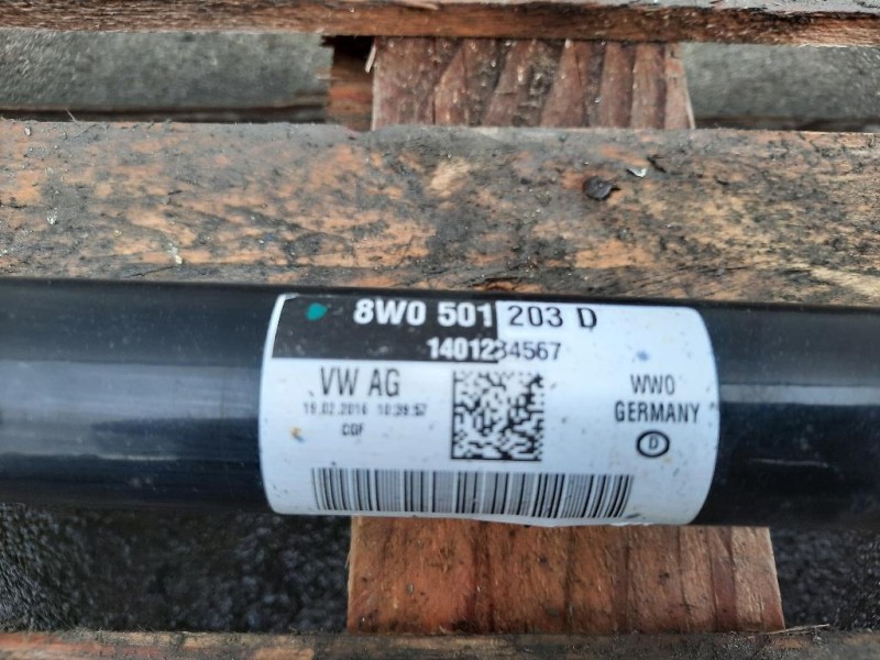 Semiasse POST SX 8W0501203D Audi A4 8W5 Avant 2015