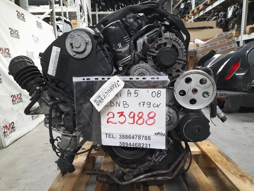 Motore Completo CDNB 179 CV 132 KW Audi A5 8T3 2008