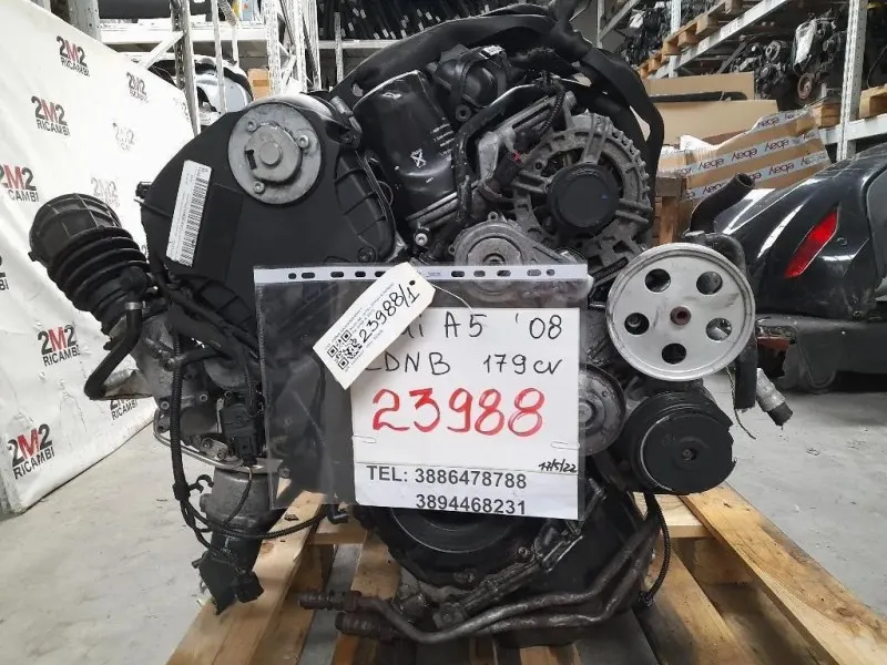 Motore Completo CDNB 179 CV 132 KW Audi A5 8T3 2008