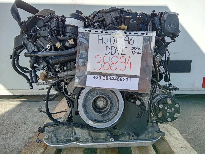 Motore Completo DDVE 231CV 170KW Audi A6 4a5c8 Avant 2018