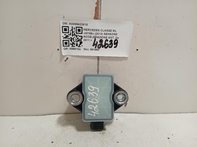 Sensore Accelerazione ANT A0065422618 Mercedes Classe ML W166 2012