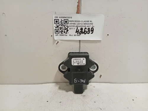 Sensore Accelerazione ANT A0065422618 Mercedes Classe ML W166 2012